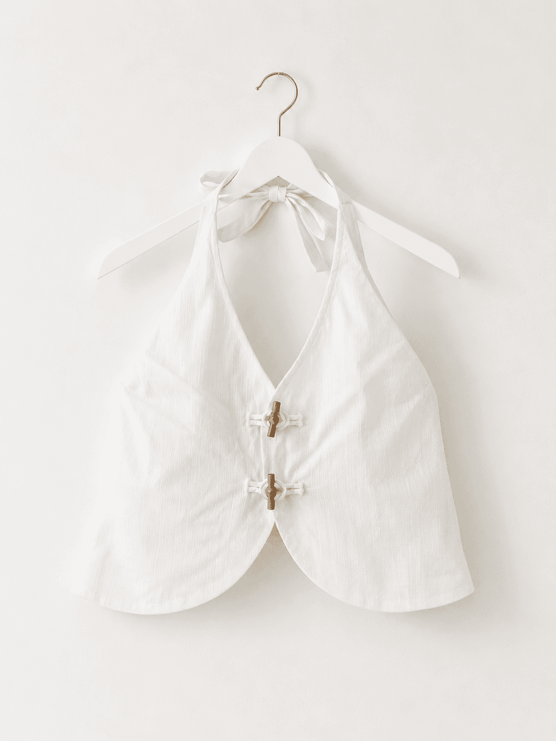 Linen Halter Top
